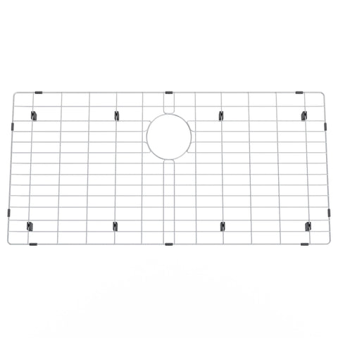 Novatto 28 x 14.5-inch Long Rectangle Stainless Steel Kitchen Sink Grate, NKSS-30X16GRATE