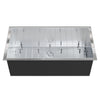 Contemporary Zero Radius Stainless Steel Single Bowl Kitchen Sink - NKSS-SBART04
