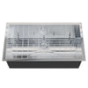 Contemporary Zero Radius Stainless Steel Single Bowl Kitchen Sink - NKSS-SBART04