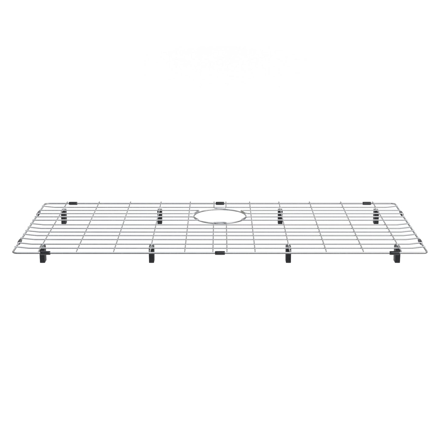 Stainless steel farmhouse kitchen sink with single basin and zero radius corners by Novatto, measuring 30x16 inches.