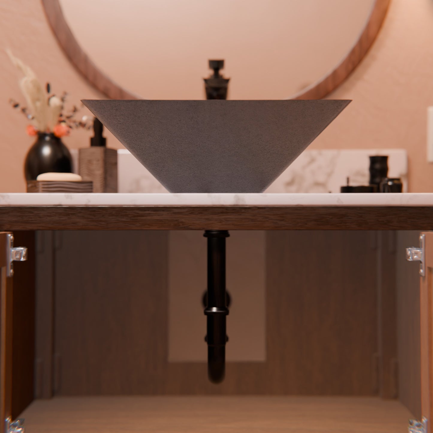 Solid Brass Decorative 1.25-inch U-Shape P-Trap, PTRAP series