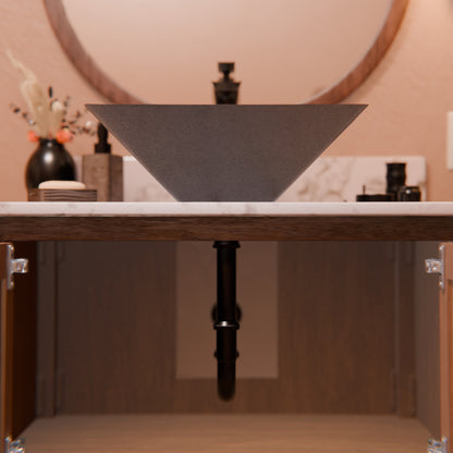 Solid Brass Decorative 1.25-inch U-Shape P-Trap, PTRAP series