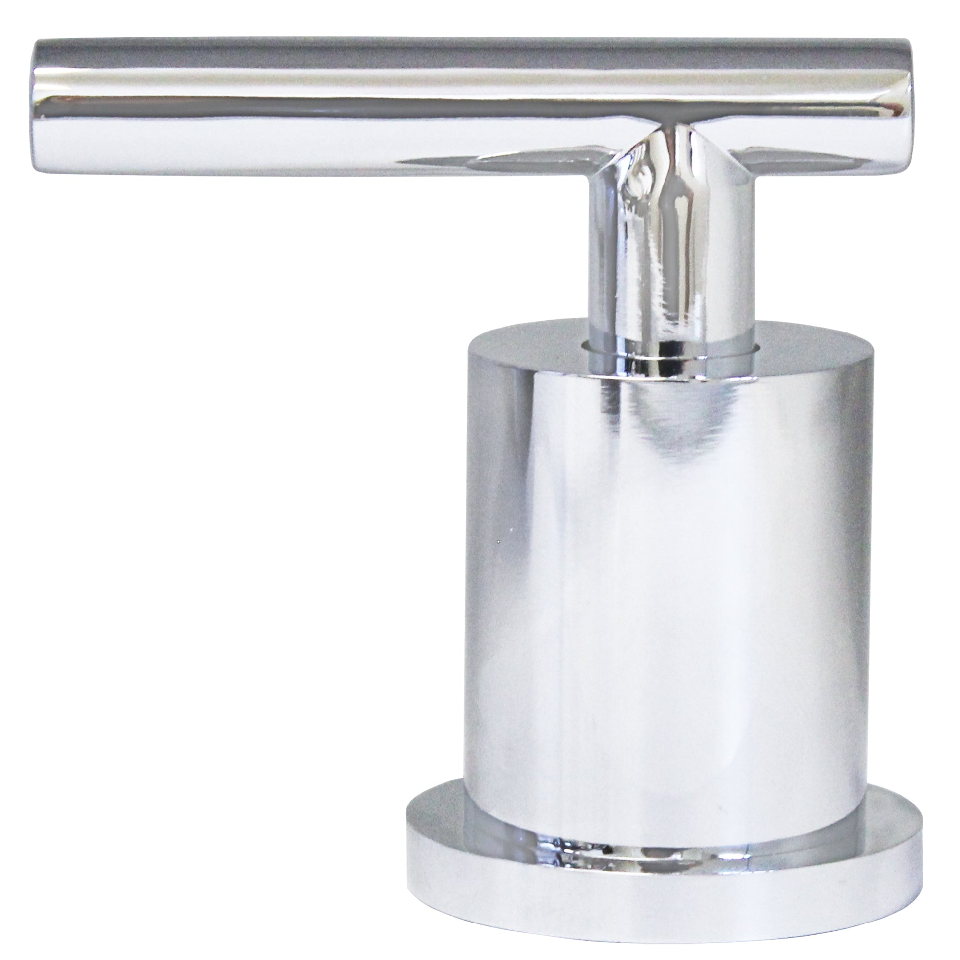 Side view of Novatto 112-HNDL Series single lever handle, a parts component for plumbing fixtures.