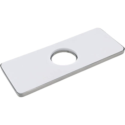 6-inch Rectangle Bathroom Faucet Deck Plate, D3 Series