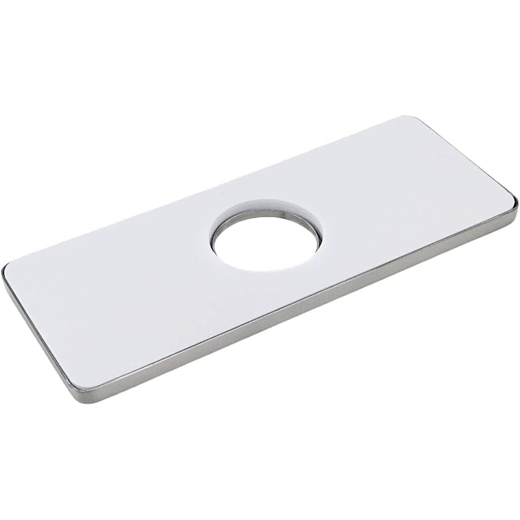 6-inch Rectangle Bathroom Faucet Deck Plate, D3 Series – Novatto