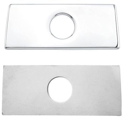 6-inch Rectangle Bathroom Faucet Deck Plate, D3 Series