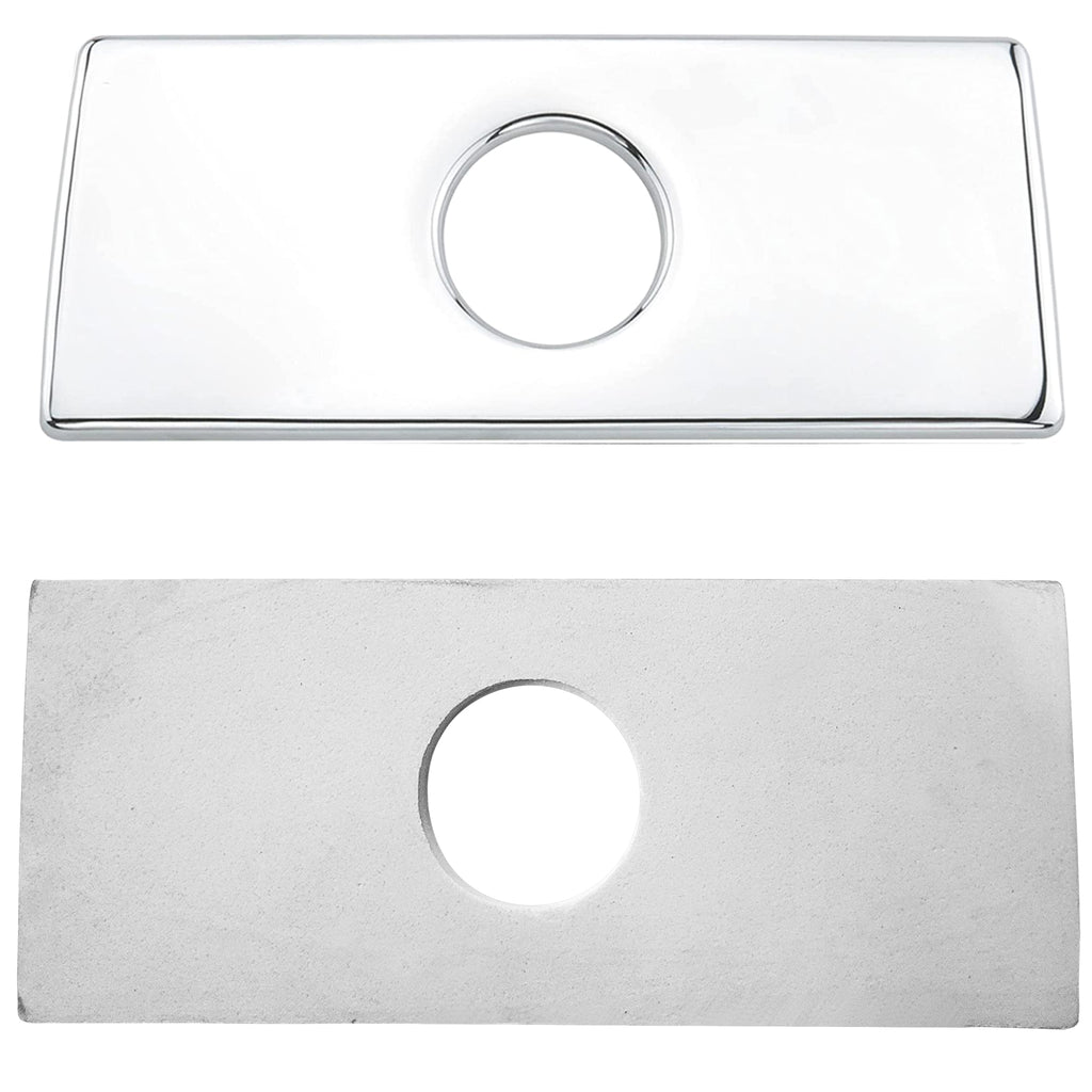 6-inch Rectangle Bathroom Faucet Deck Plate, D3 Series – Novatto