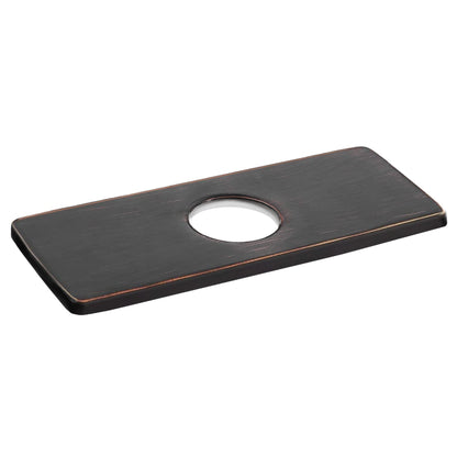 6-inch Rectangle Bathroom Faucet Deck Plate, D3 Series