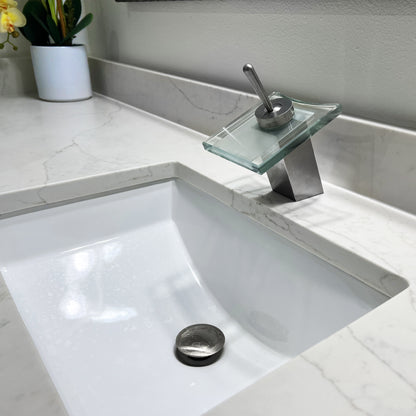 Modern Single Handle Waterfall Lavatory Faucet GF-010 Series