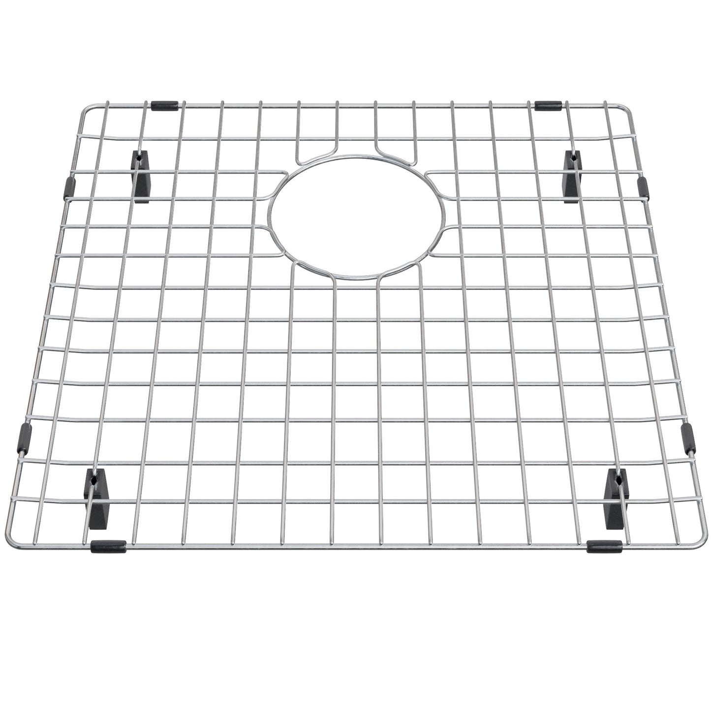 14 x14.75-inch Pair of Rectangle Stainless Steel Kitchen Sink Grates, NKSS-15X16GRATE