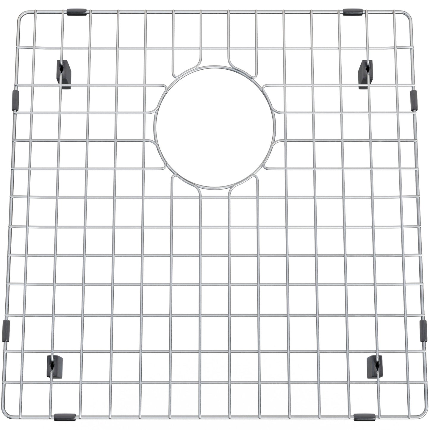 14 x14.75-inch Pair of Rectangle Stainless Steel Kitchen Sink Grates, NKSS-15X16GRATE