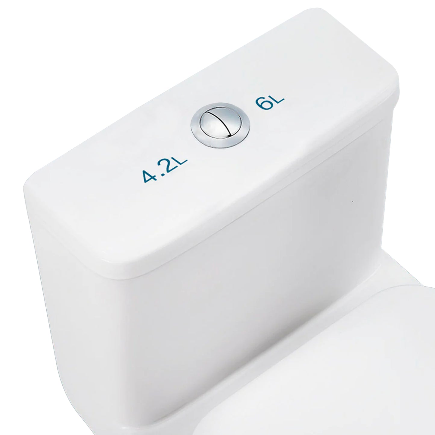 Dual Flush Elongated One Piece Toilet, Seat Included - NT-22137