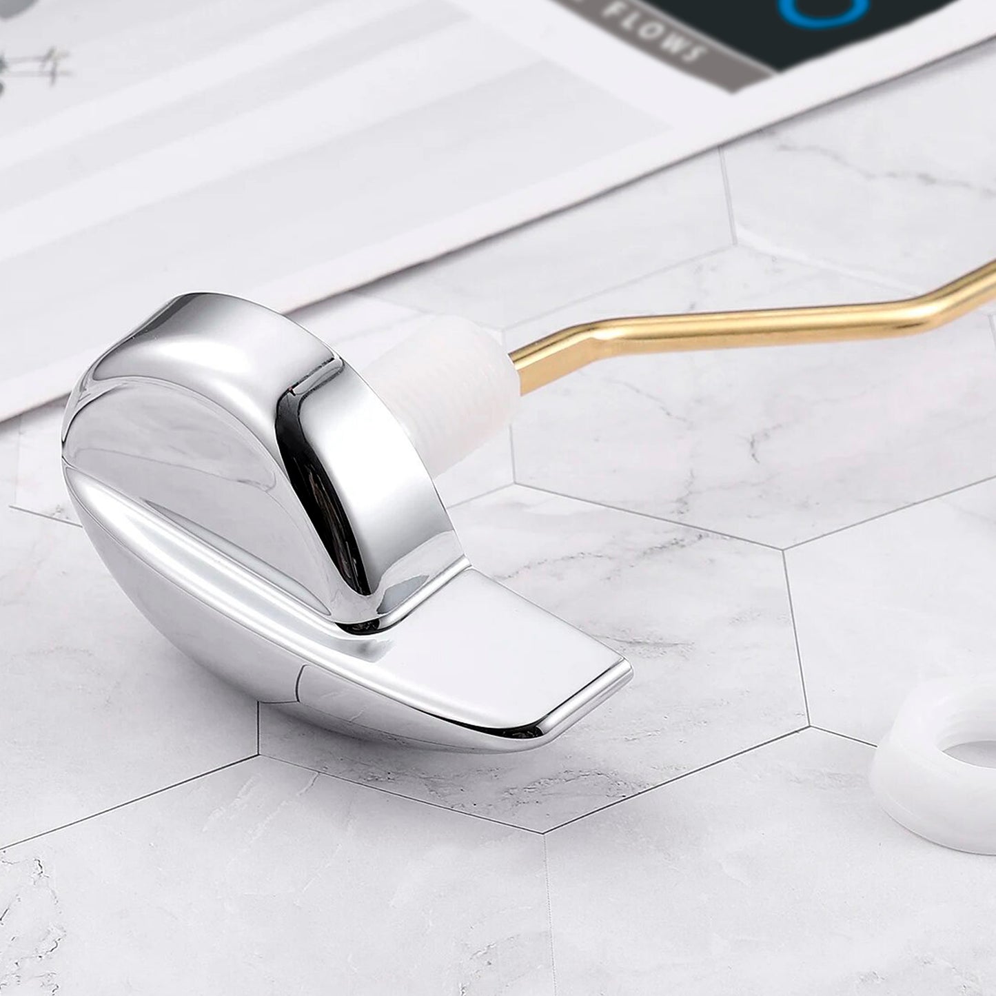 Single Flush Elongated One Piece Toilet, Seat Included - NT-222150