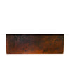Open Single Bowl Undermount Copper Kitchen Sink, TCK-002AN