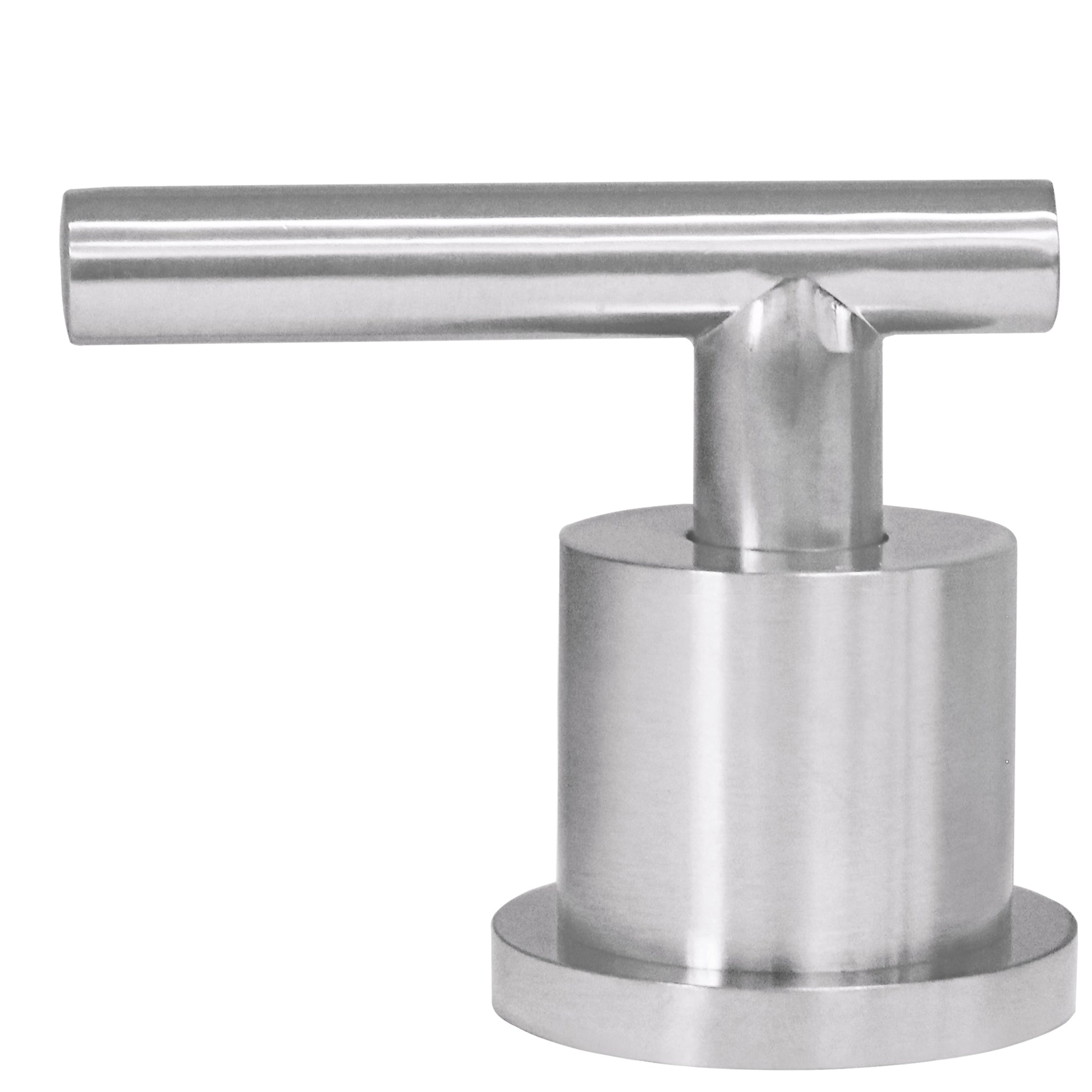 Side view of Novatto W04-HNDL Series single lever handle part for faucet or fixture.