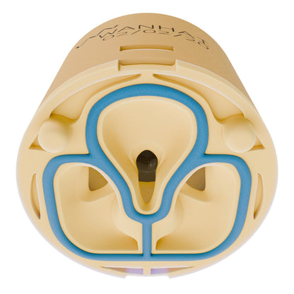 Novatto 35mm bath faucet cartridge part, model 061-CAR, shown in image with detailed view of the plumbing component.