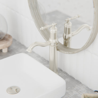 Madison Mid-Century Single Hole Vessel Bath Faucet, BM-008 Series