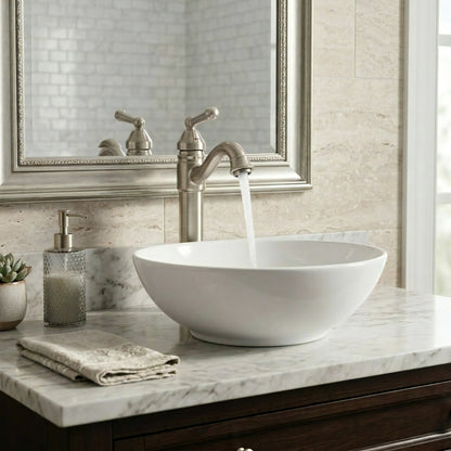 Century Traditional Single Hole Vessel Bathroom Faucet, BM-359 Series