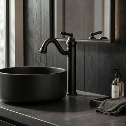 Century Traditional Single Hole Vessel Bathroom Faucet, BM-359 Series