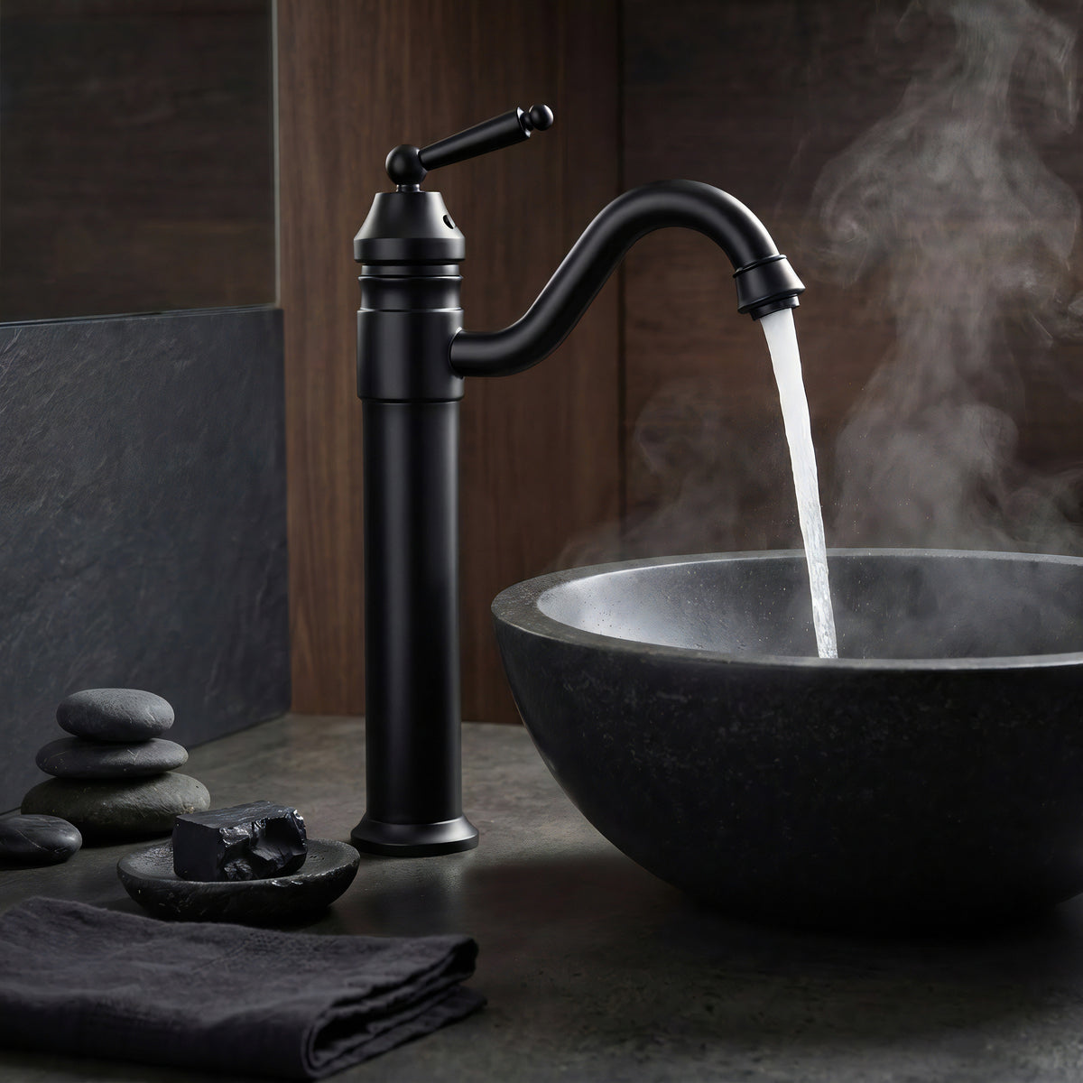 Century Traditional Single Hole Vessel Bathroom Faucet, BM-359 Series