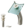 Brushed Nickel / Clear Glass (BN-C-PUD)