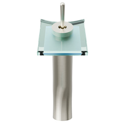 Squared Modern Waterfall Single Hole Vessel Bathroom Faucet, GF-011 Series