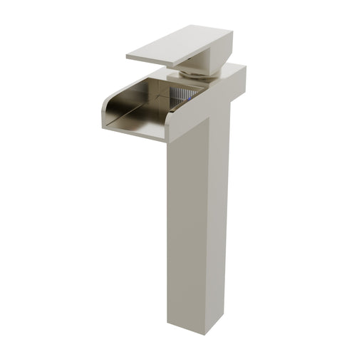 Crave Modern Waterfall Single Hole Vessel Bath Faucet, GF-135 Series