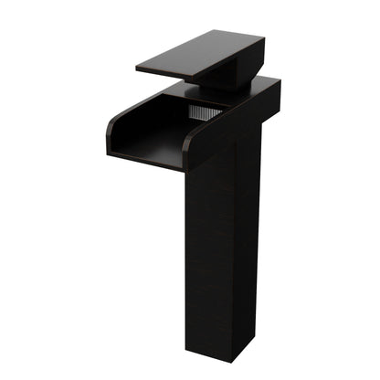 Crave Modern Waterfall Single Hole Vessel Bath Faucet, GF-135 Series