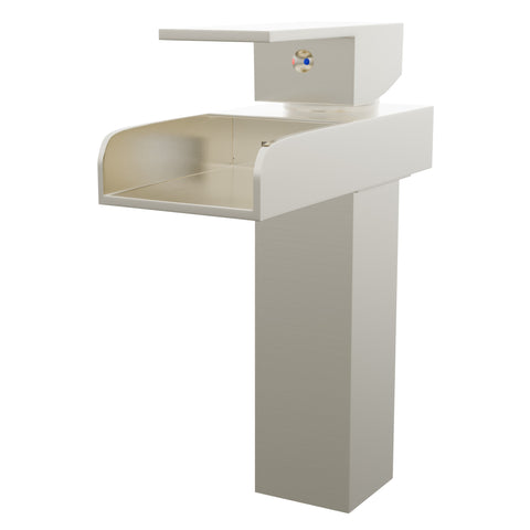 Modern Single Handle Waterfall Lavatory Faucet, GF-135S Series