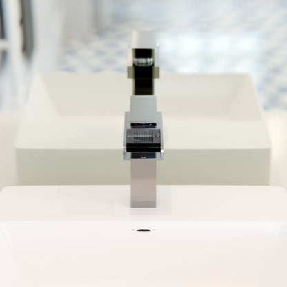 Modern Single Handle Waterfall Lavatory Faucet, GF-135S Series