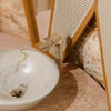 Natural White Onyx Stone Vessel Bathroom Sink NOSV-WO
