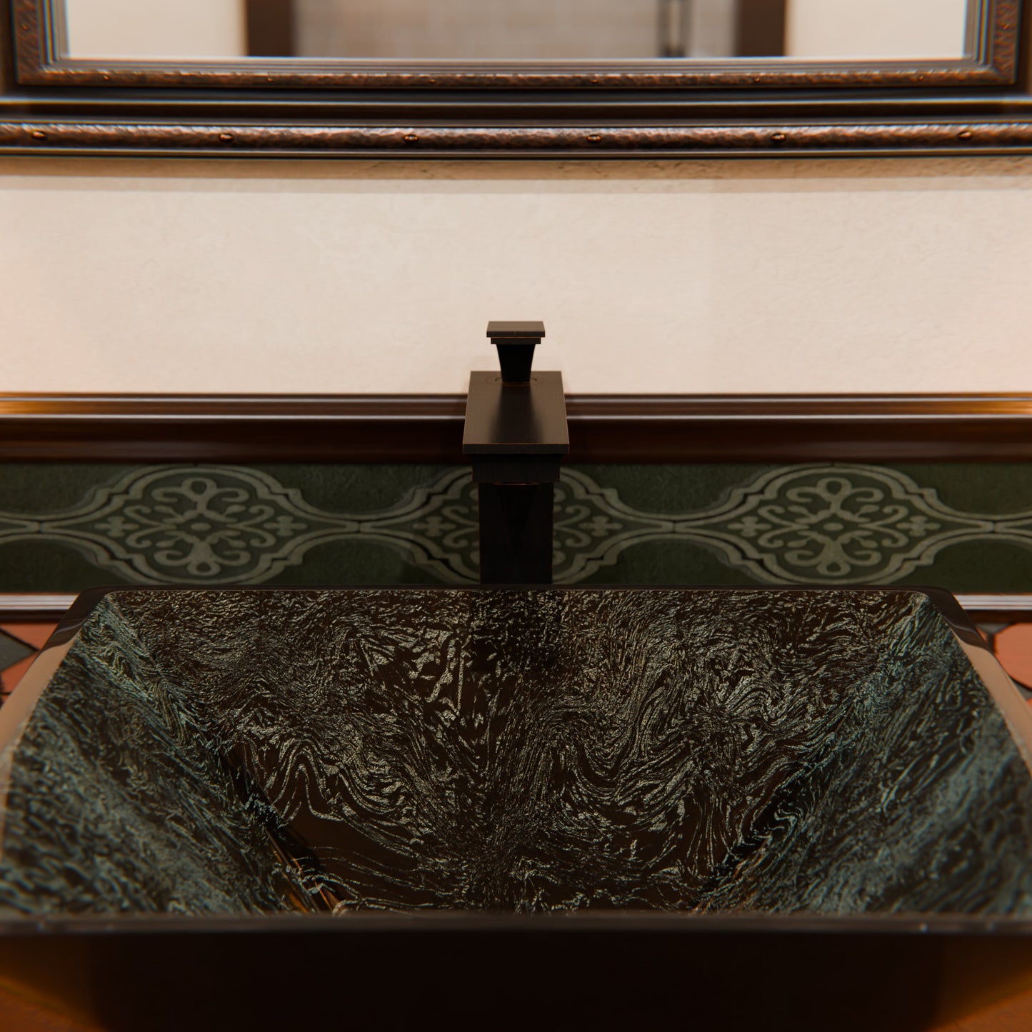 Starks Contemporary Single Hole Vessel Bath Faucet, GF-368 Series