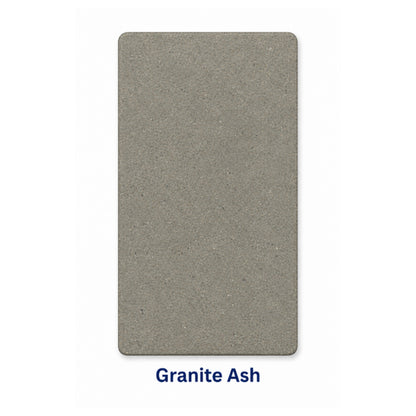StoneCore 30-inch Single Bowl Kitchen Sink in Granite Ash - NKS-SC30SB-GRASH
