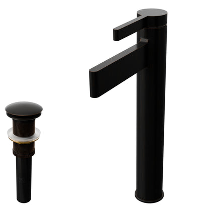 Phia Modern Single Hole Vessel Bathroom Faucet, NBF-016 Series