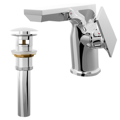Contemporary Single Handle Lavatory Faucet NBF-061 Series