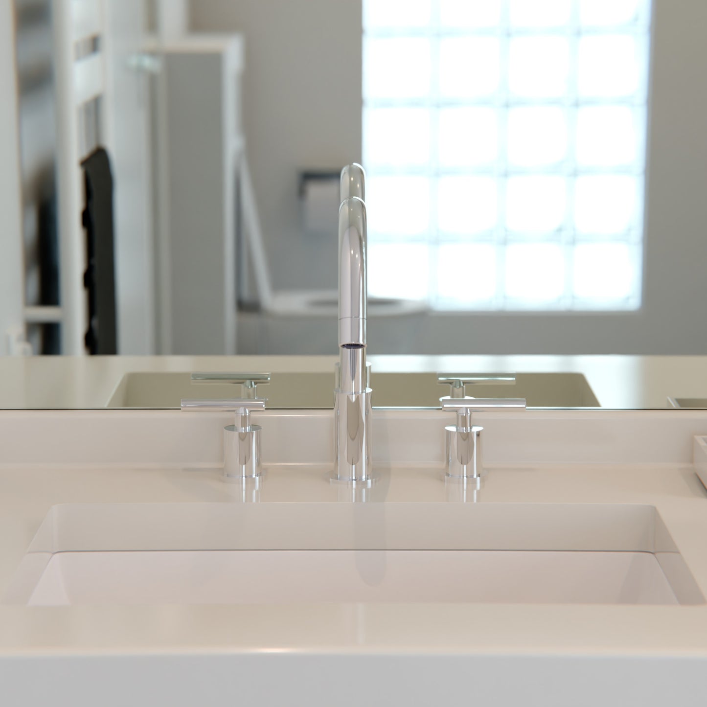 Waltz 8" Widespread 2-Handle Lavatory Faucet NBF-112 Series