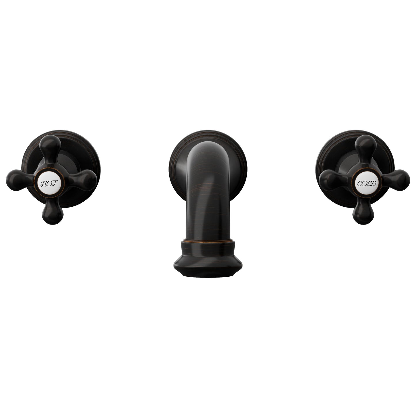 Ria Two Handle Wall Mount Bathroom Faucet Series, NBF-W03