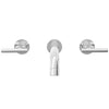 Kennedy Two Handle Wall Mount Bathroom Faucet Series, NBF-W04