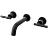 Kennedy Two Handle Wall Mount Bathroom Faucet Series, NBF-W04