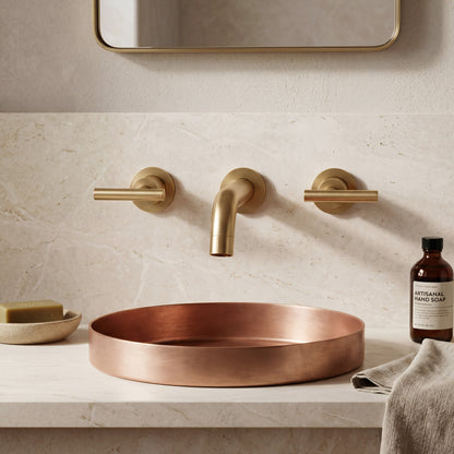 Kennedy Two Handle Wall Mount Bathroom Faucet Series, NBF-W04