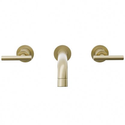 Kennedy Two Handle Wall Mount Bathroom Faucet Series, NBF-W04