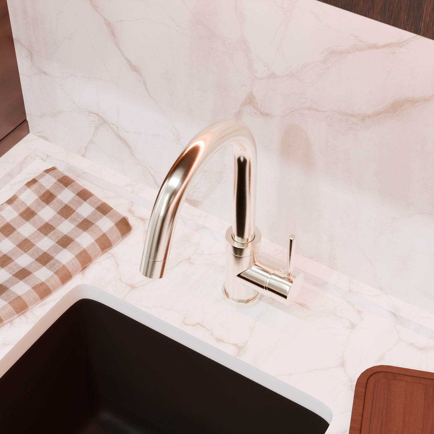 The Tuma Single Handle Pivotal Bar Faucet Series, NBPF-137