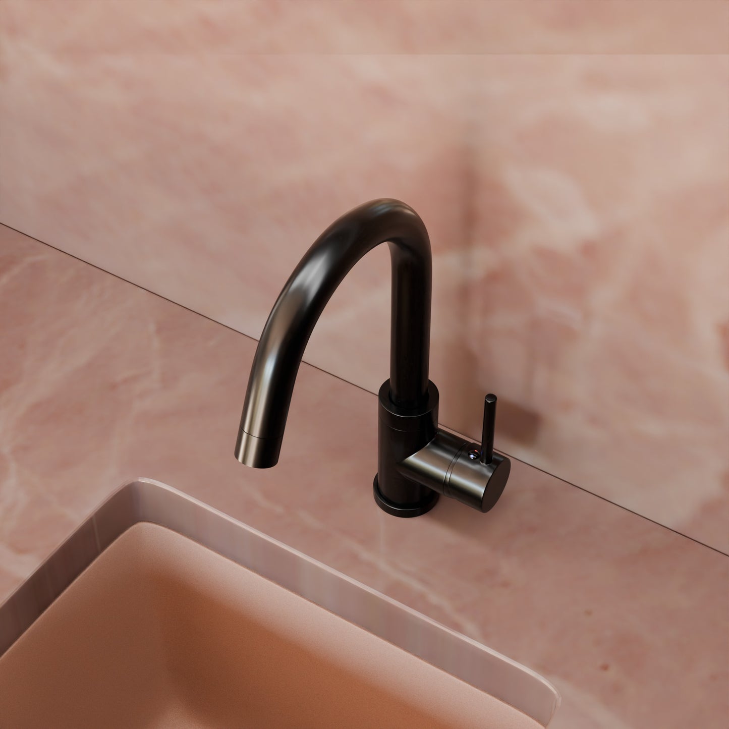 The Tuma Single Handle Pivotal Bar Faucet Series, NBPF-137
