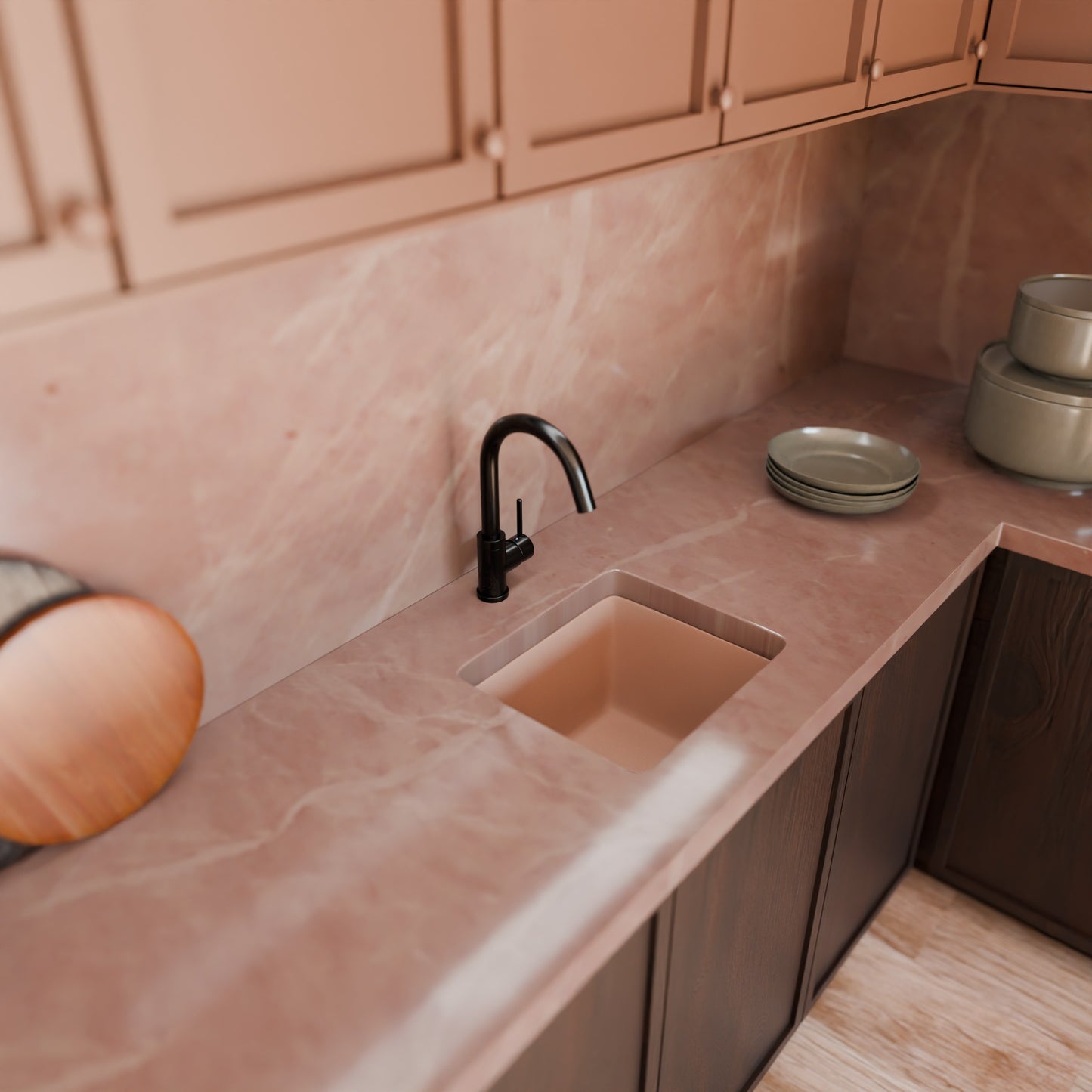 The Tuma Single Handle Pivotal Bar Faucet Series, NBPF-137