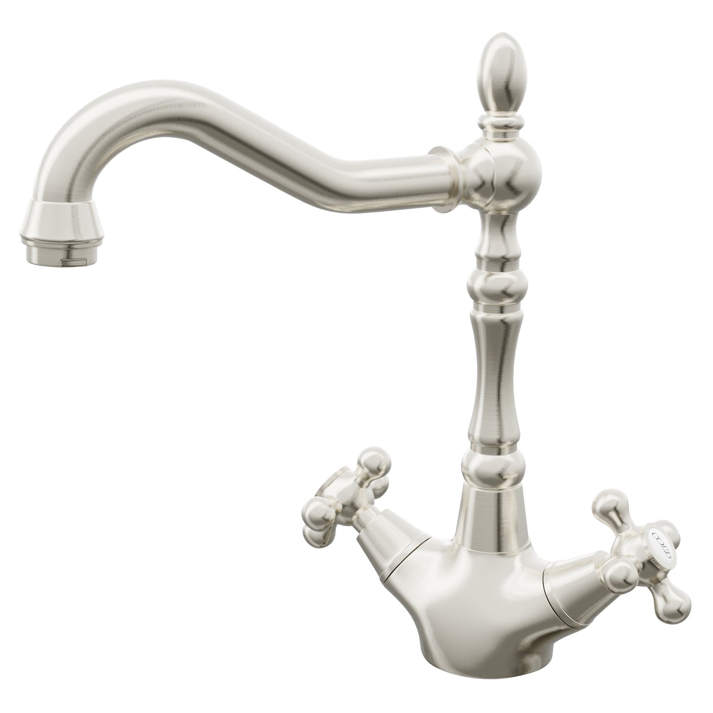 The Kay Duhbul Double Handle Traditional Swivel Bar Faucet Series, NBPF-146