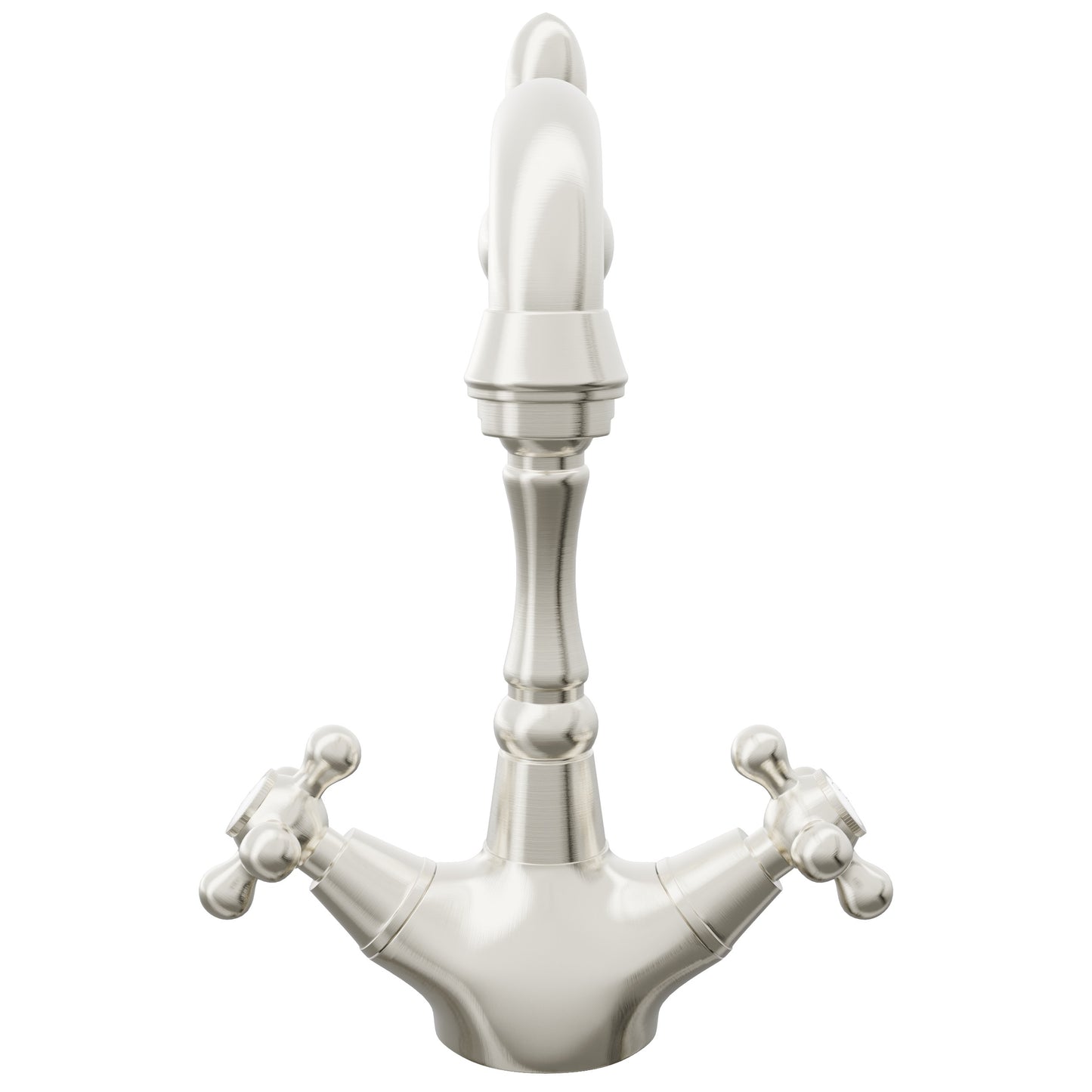 The Kay Duhbul Double Handle Traditional Swivel Bar Faucet Series, NBPF-146