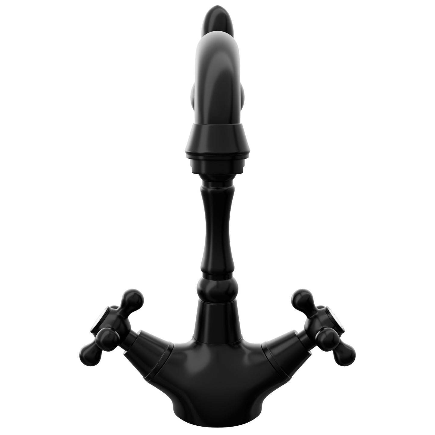 The Kay Duhbul Double Handle Traditional Swivel Bar Faucet Series, NBPF-146