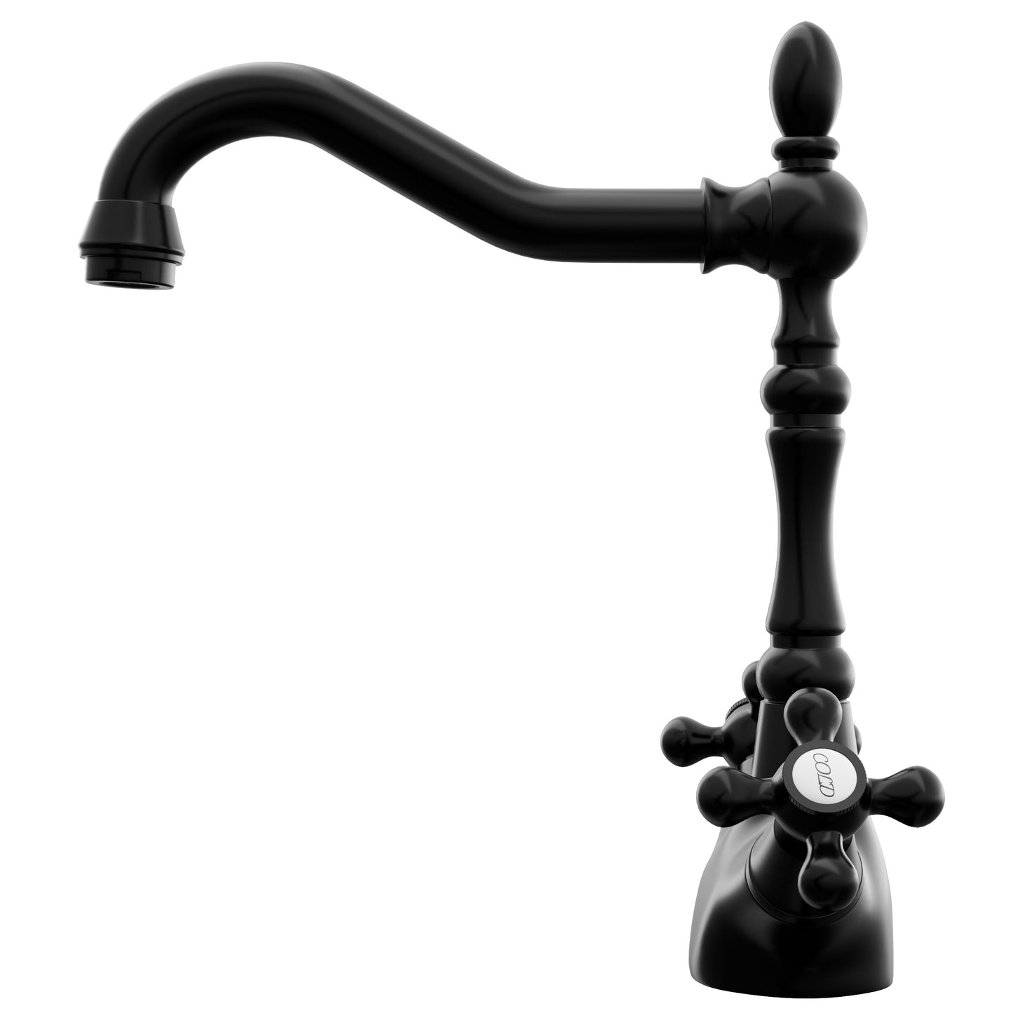 The Kay Duhbul Double Handle Traditional Swivel Bar Faucet Series, NBPF-146