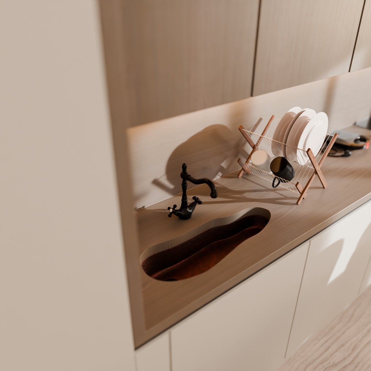 The Kay Duhbul Double Handle Traditional Swivel Bar Faucet Series, NBPF-146