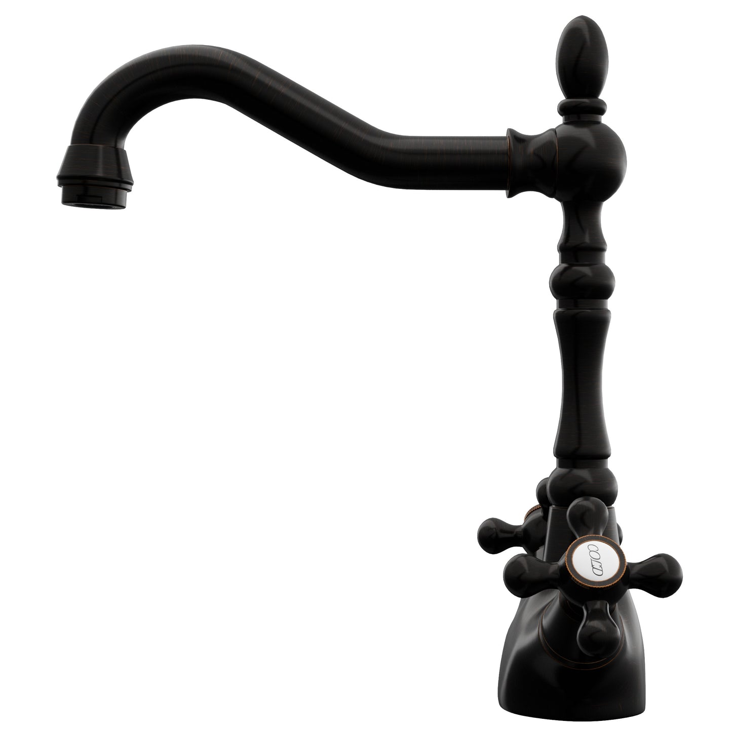 The Kay Duhbul Double Handle Traditional Swivel Bar Faucet Series, NBPF-146